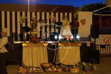 Romería popular en El Caracol (Foto Francisco Javier Santana)